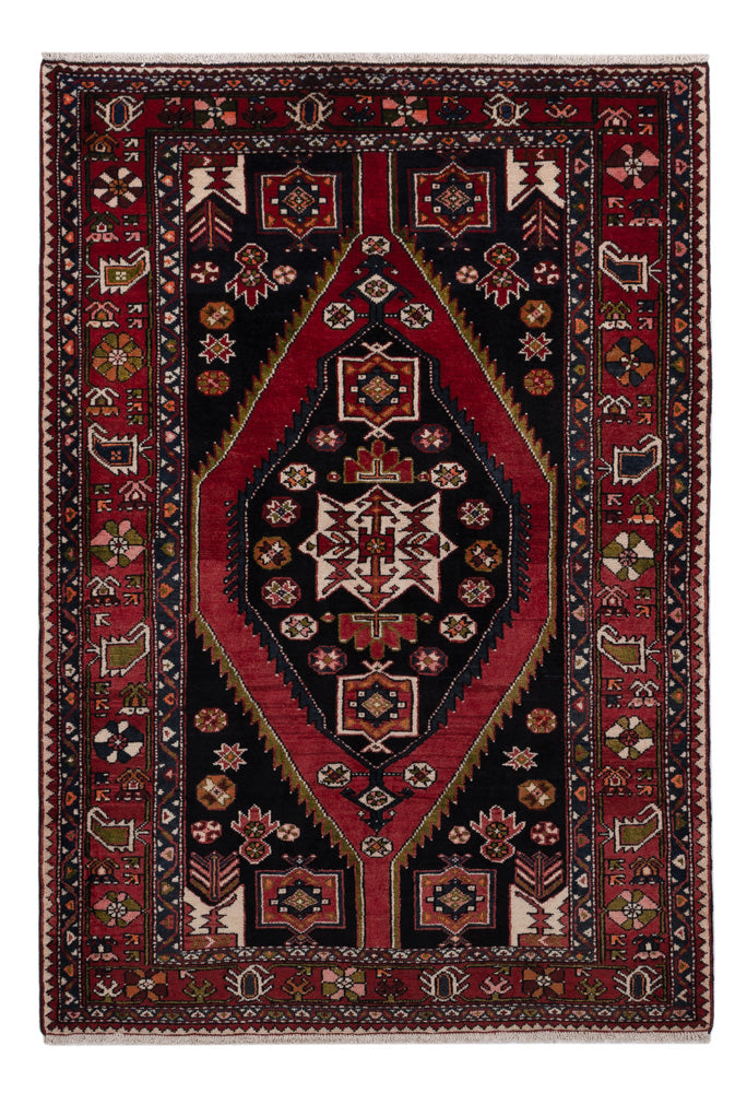 Hamadan Tappeto 136x202cm - Tappeto persiano
