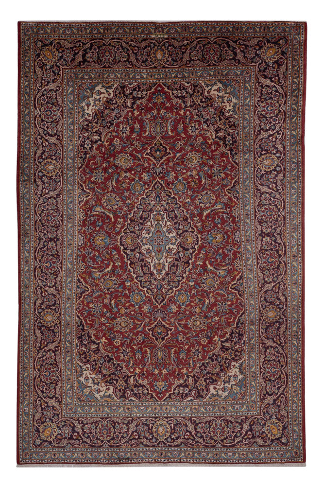 Tappeto Persero - Keshan - 332 x 218 cm - ruggine