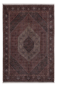 Perserteppich - Bidjar - 304 x 198 cm - dunkelbeige