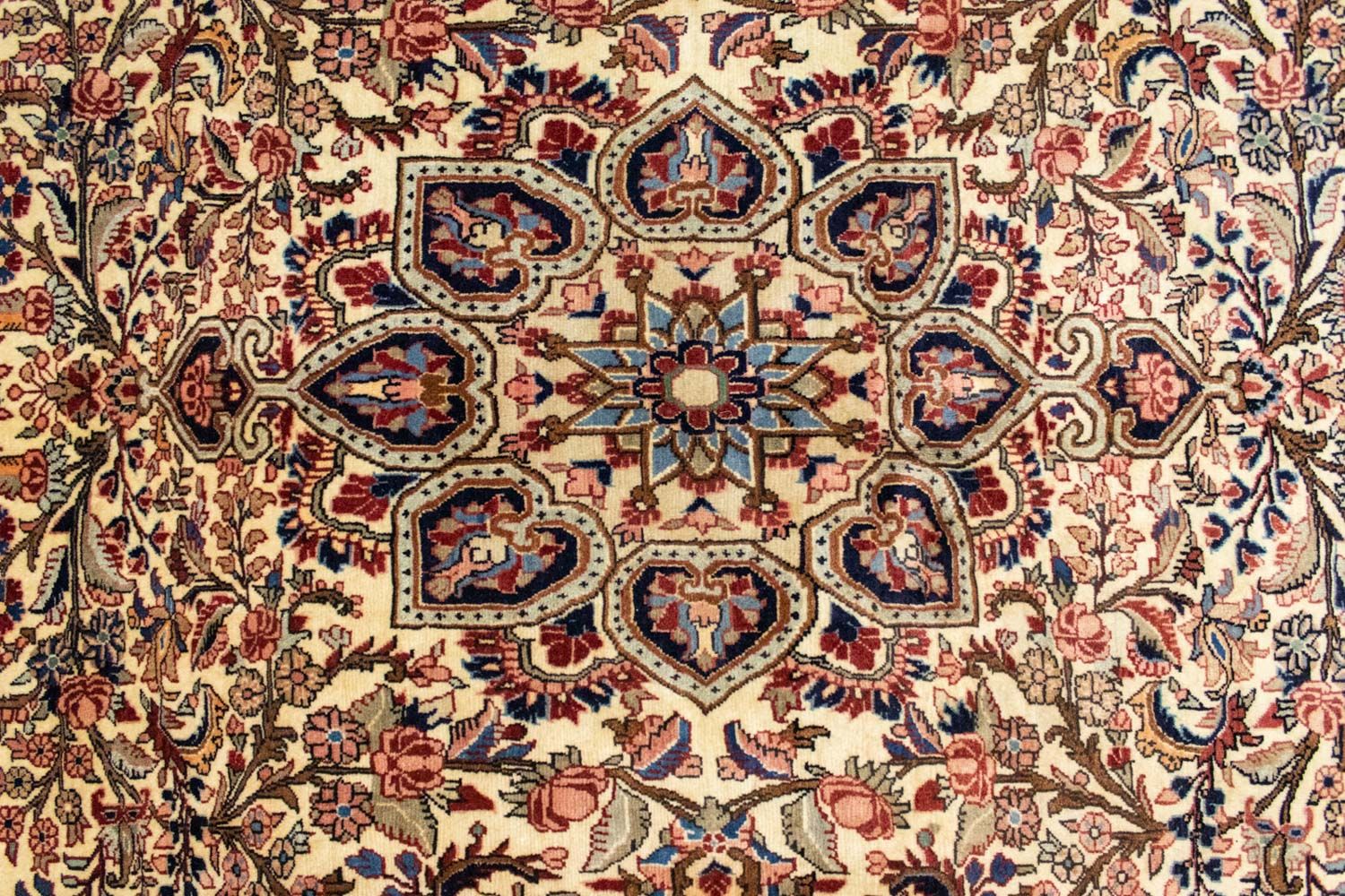 Tappeto Persero - Bidjar - 197 x 140 cm - blu