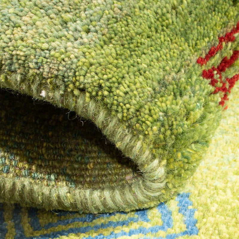 Tappeto Gabbeh - Persero - 88 x 57 cm - verde
