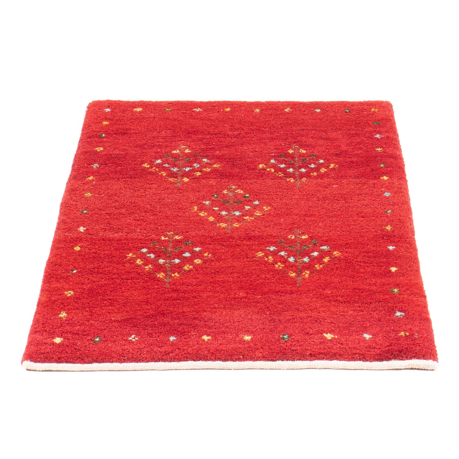 Tappeto Gabbeh - Persero - 91 x 60 cm - rosso