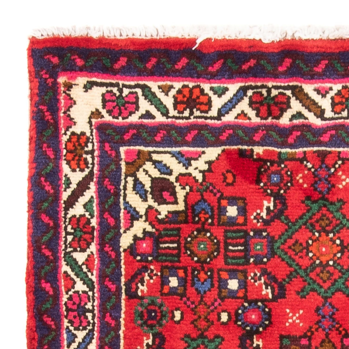 Hosseinabad Tappeto 70x100cm - Tappeto persiano - rosso