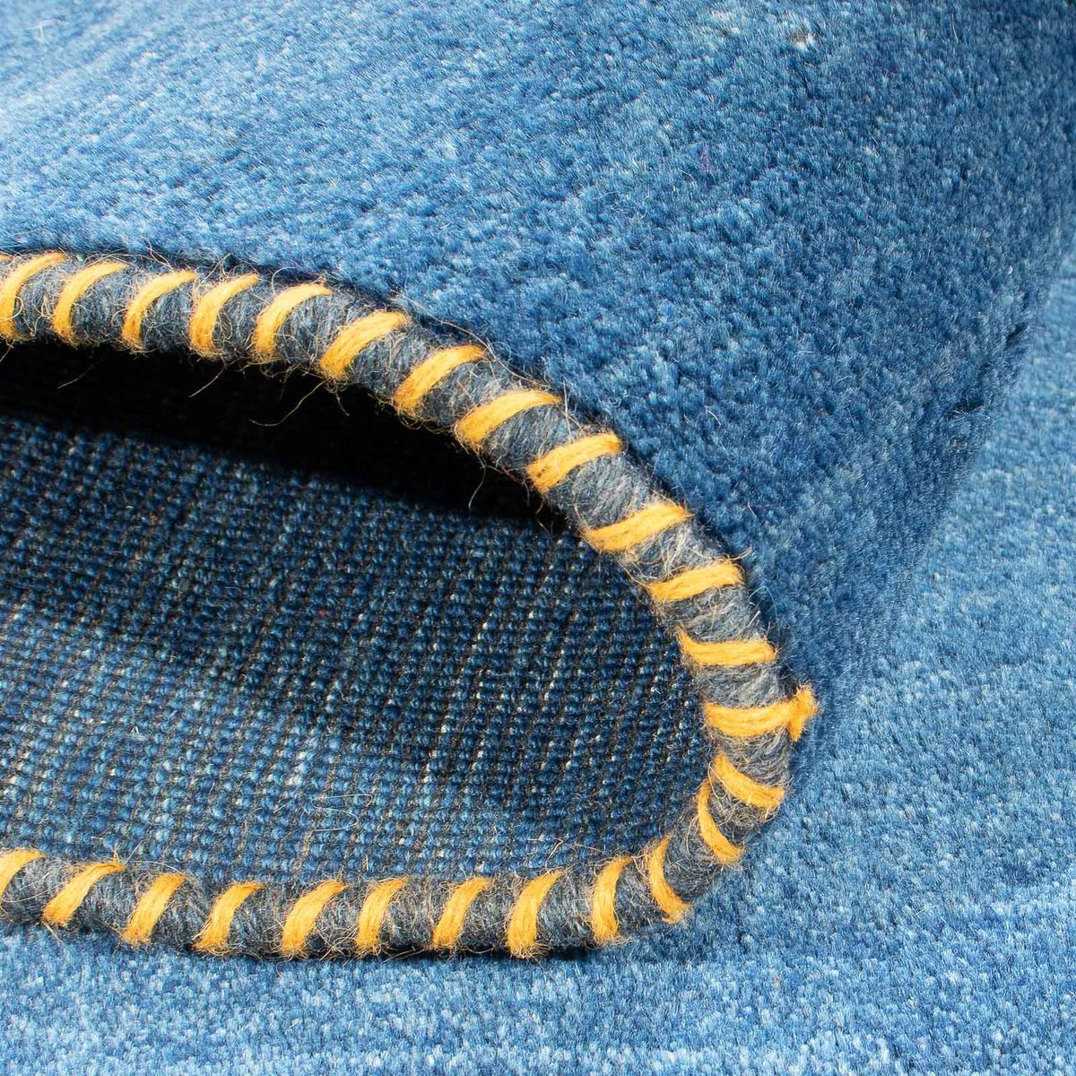 Tappeto Gabbeh - Persero - 145 x 106 cm - blu