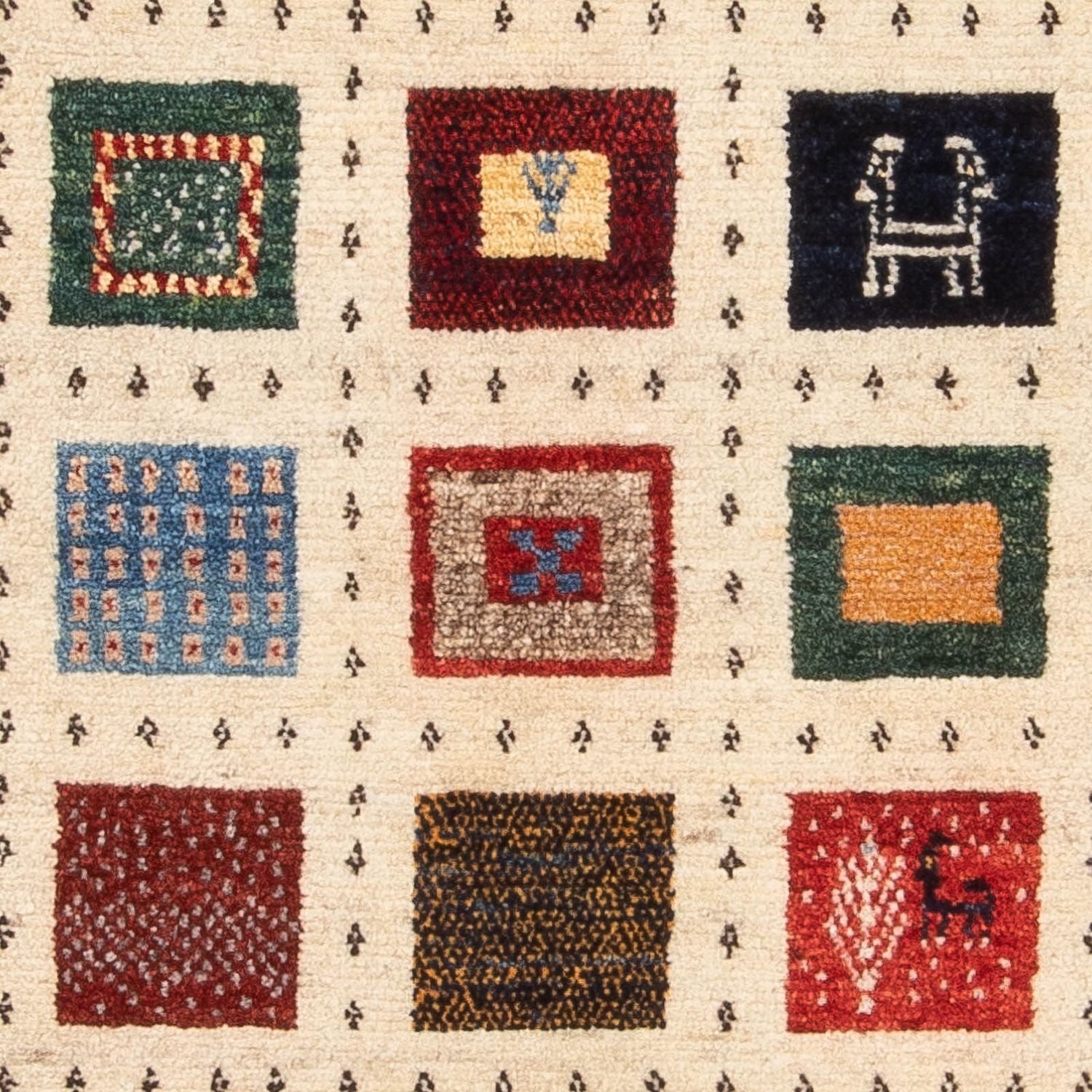 Tappeto Gabbeh - Loribaft Persero - 156 x 94 cm - multicolore