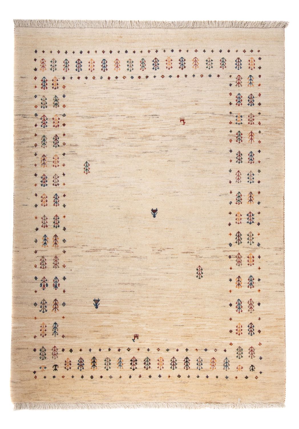 Tappeto Gabbeh - Loribaft Persero - 158 x 110 cm - naturale