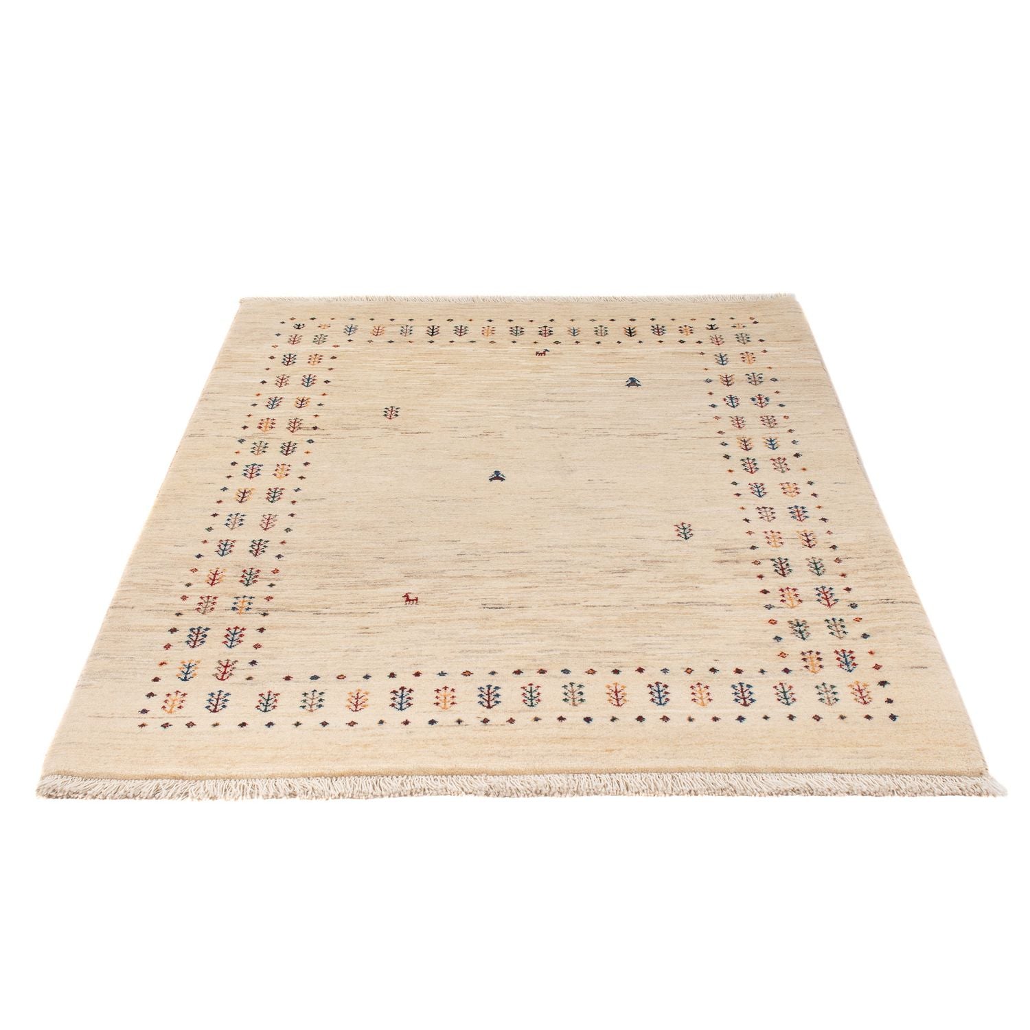 Tappeto Gabbeh - Loribaft Persero - 158 x 110 cm - naturale