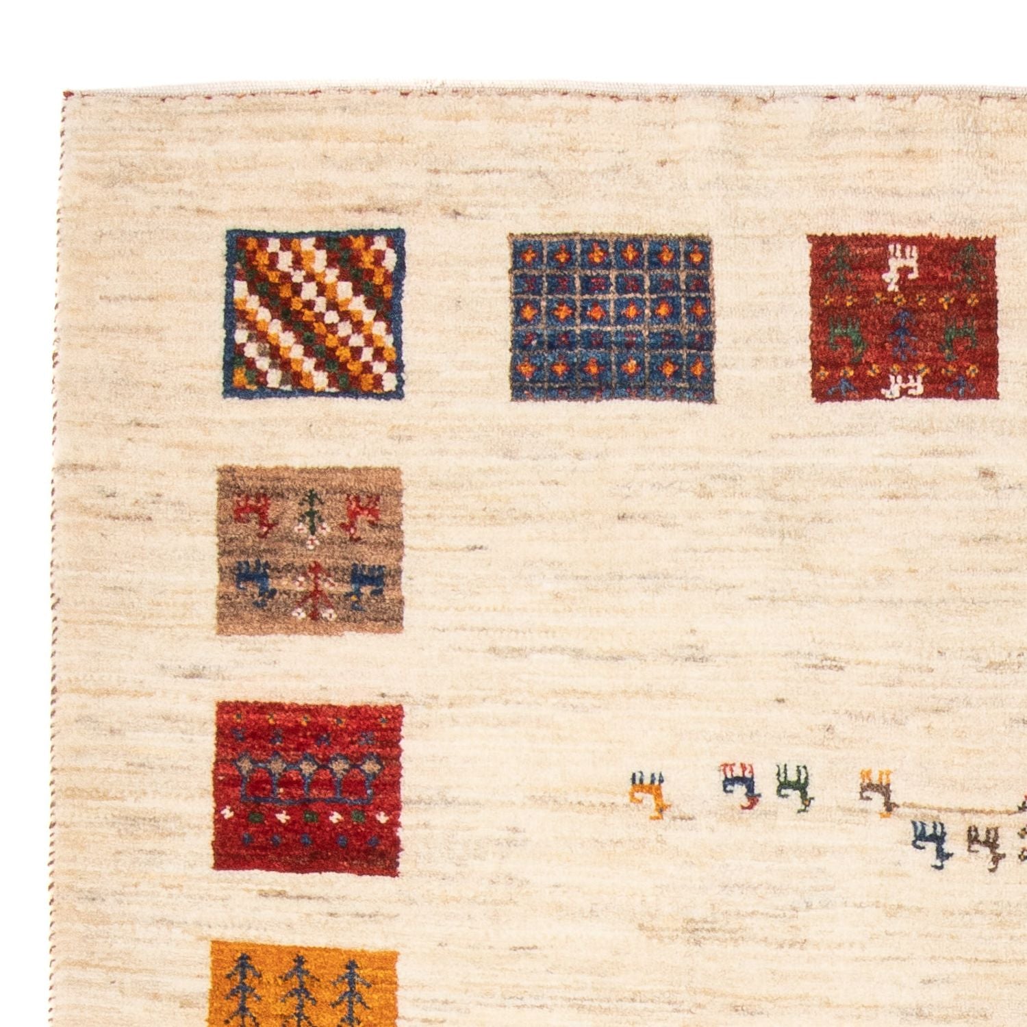 Tappeto Gabbeh - Loribaft Persero - 175 x 122 cm - multicolore