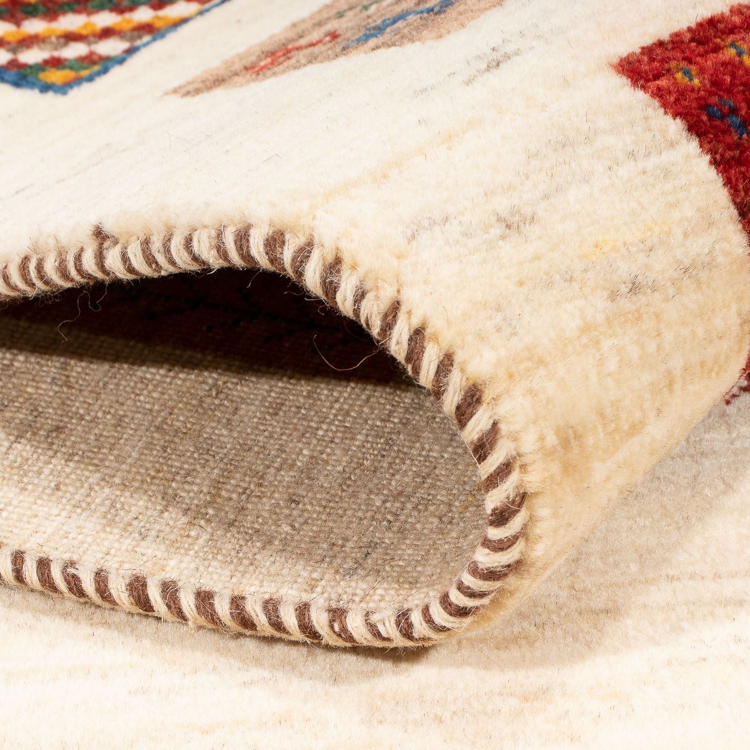 Tappeto Gabbeh - Loribaft Persero - 175 x 122 cm - multicolore