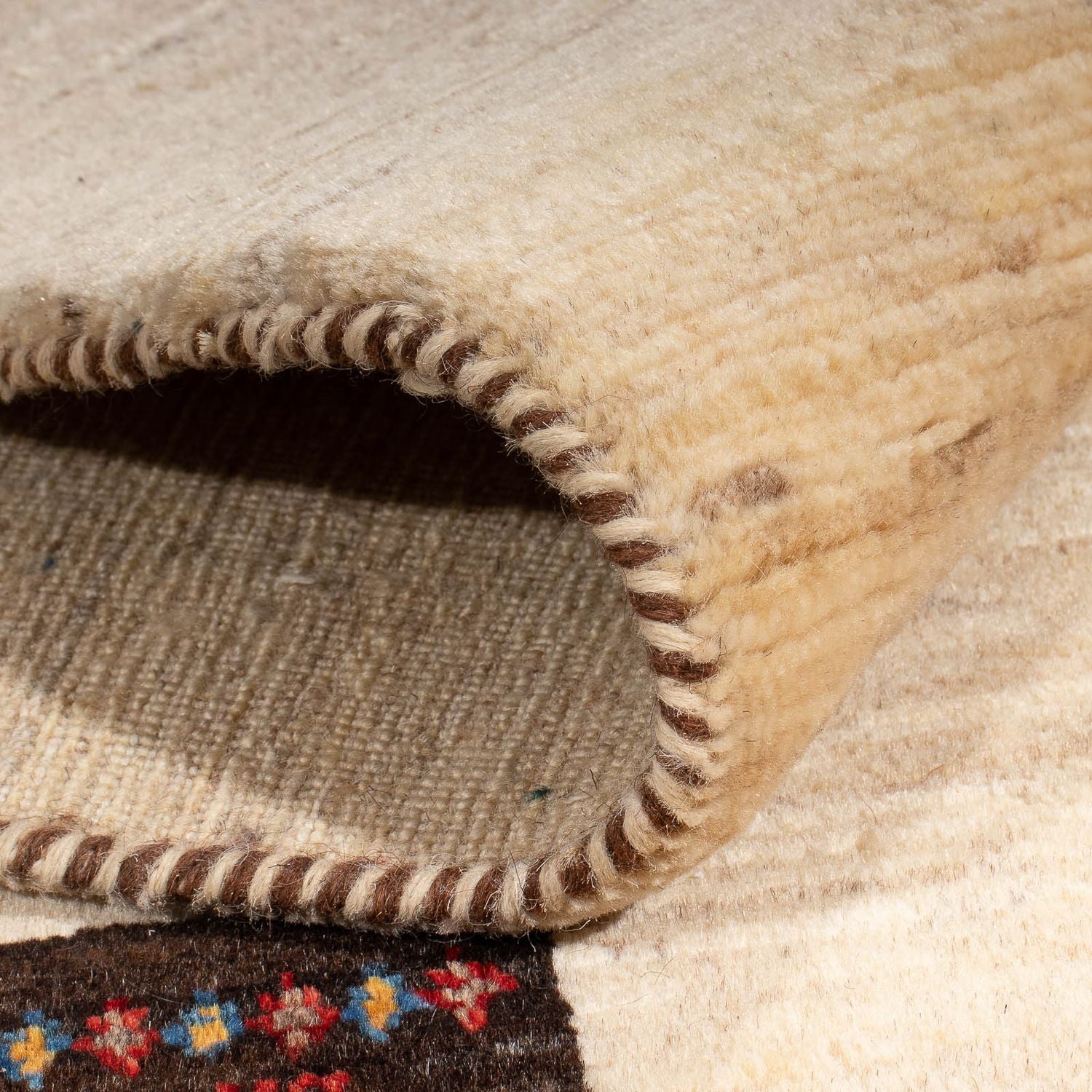 Tappeto Gabbeh - Loribaft Persero - 194 x 151 cm - multicolore