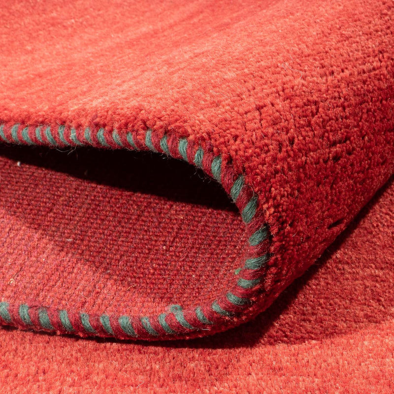 Tappeto Gabbeh - Persero - 196 x 145 cm - rosso