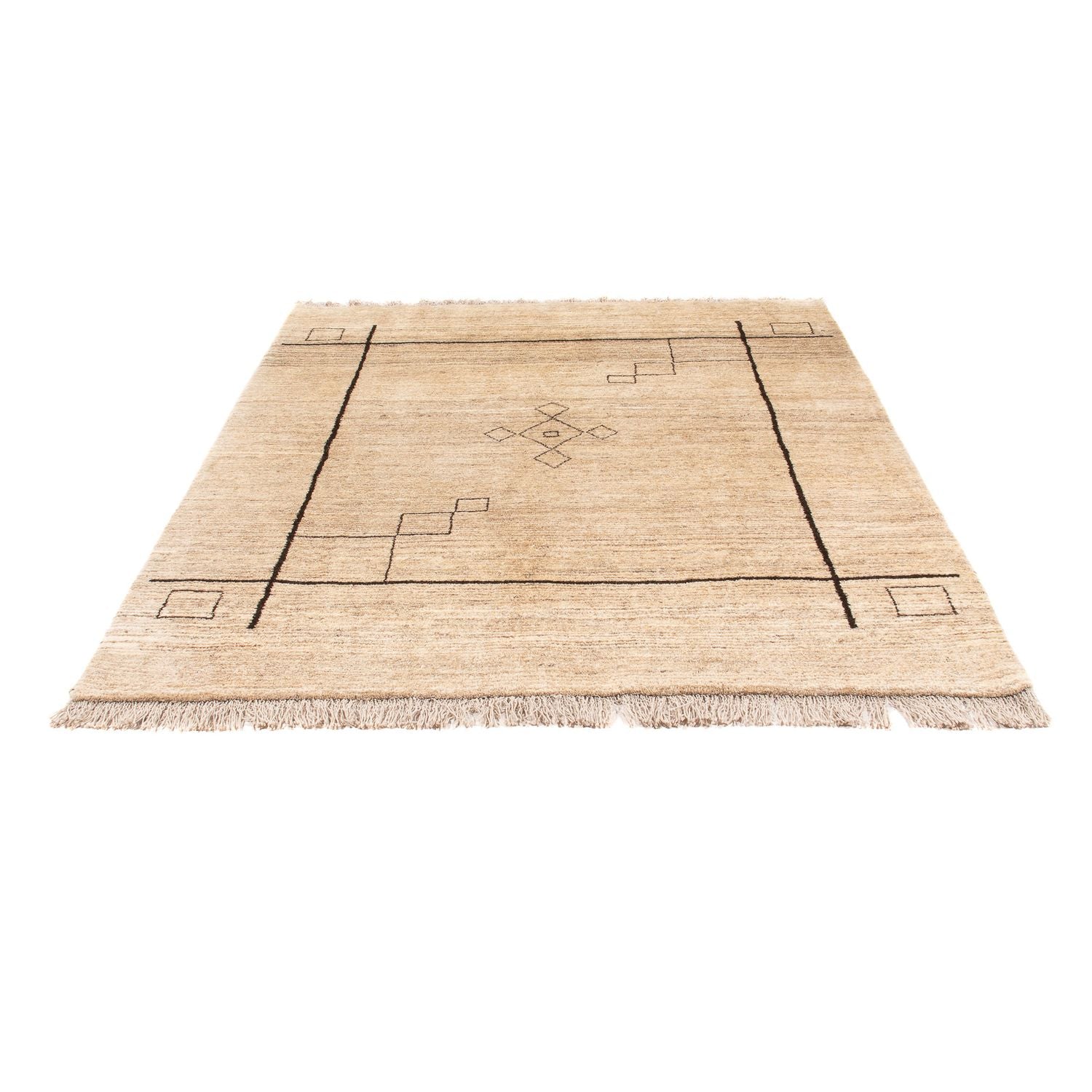 Tappeto berbero - 205 x 158 cm - beige