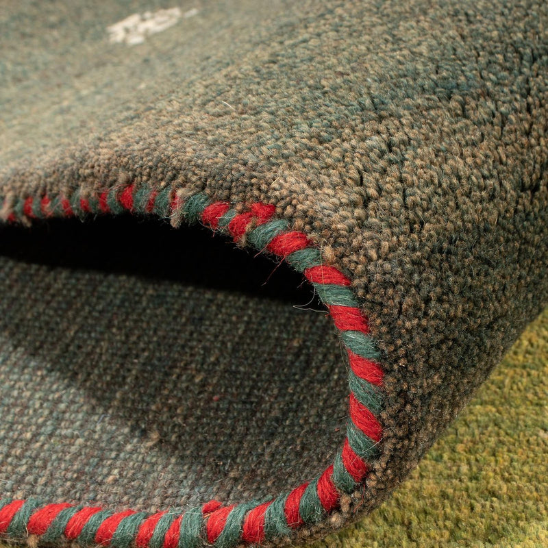 Tappeto Gabbeh - Persero - 302 x 200 cm - verde