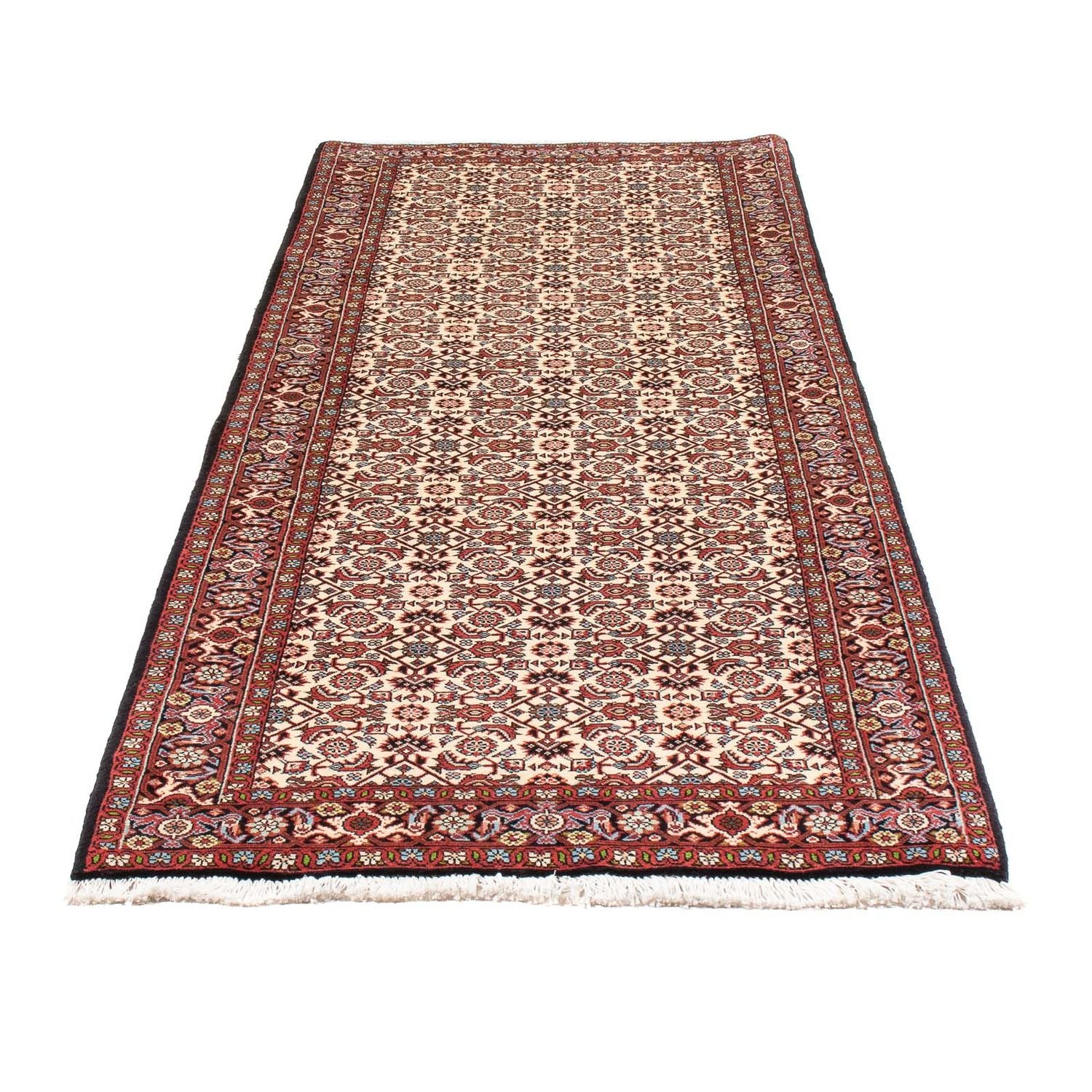 Tappeto corsia Tappeto Persero - Bidjar - 254 x 86 cm - beige