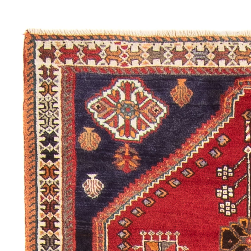 Tappeto corsia Tappeto Gabbeh - Kashkuli Persero - 234 x 82 cm - rosso
