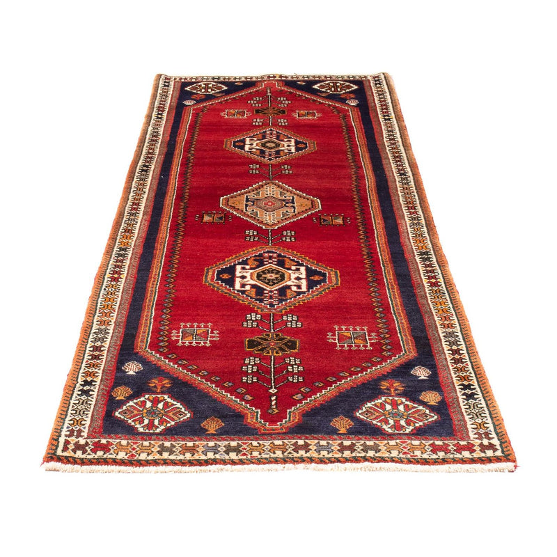 Tappeto corsia Tappeto Gabbeh - Kashkuli Persero - 234 x 82 cm - rosso