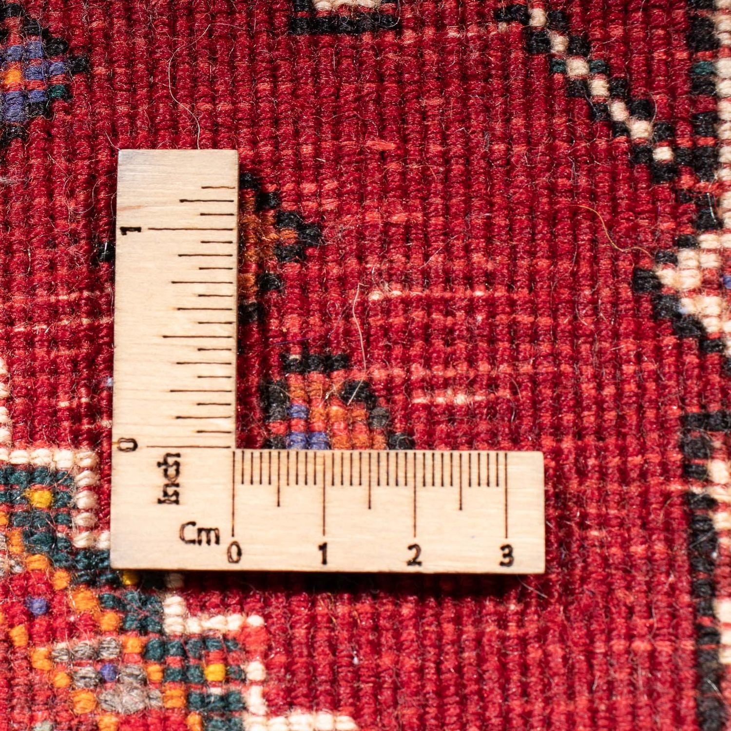 Tappeto corsia Tappeto Gabbeh - Kashkuli Persero - 234 x 82 cm - rosso