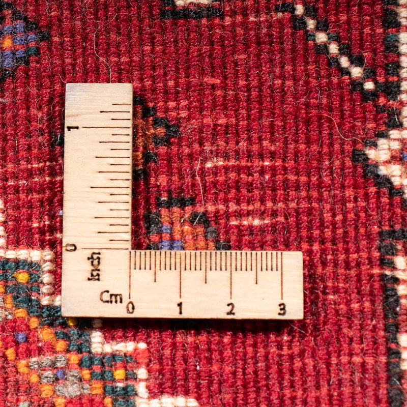Tappeto corsia Tappeto Gabbeh - Kashkuli Persero - 234 x 82 cm - rosso