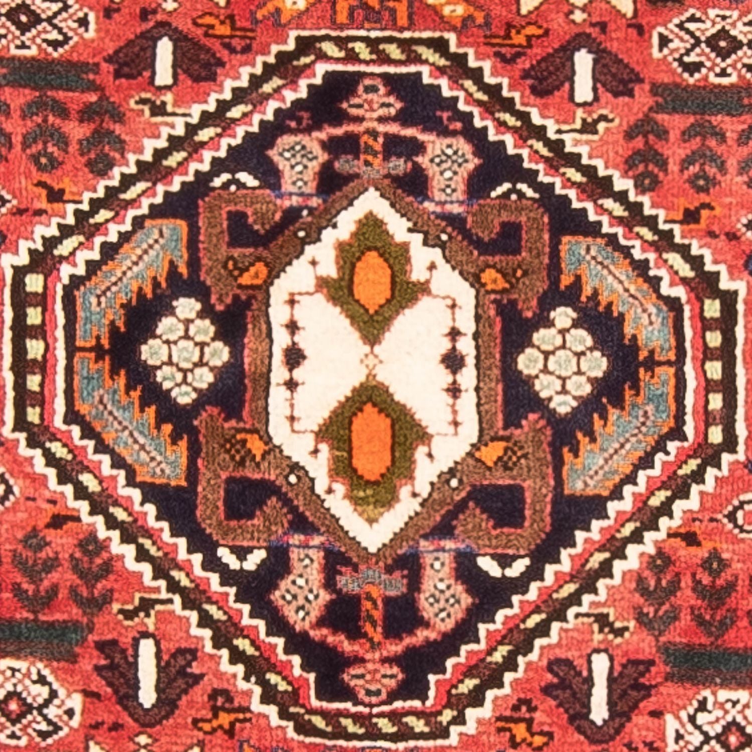 Tappeto corsia Tappeto Persero - Nomade - 198 x 85 cm - rosso