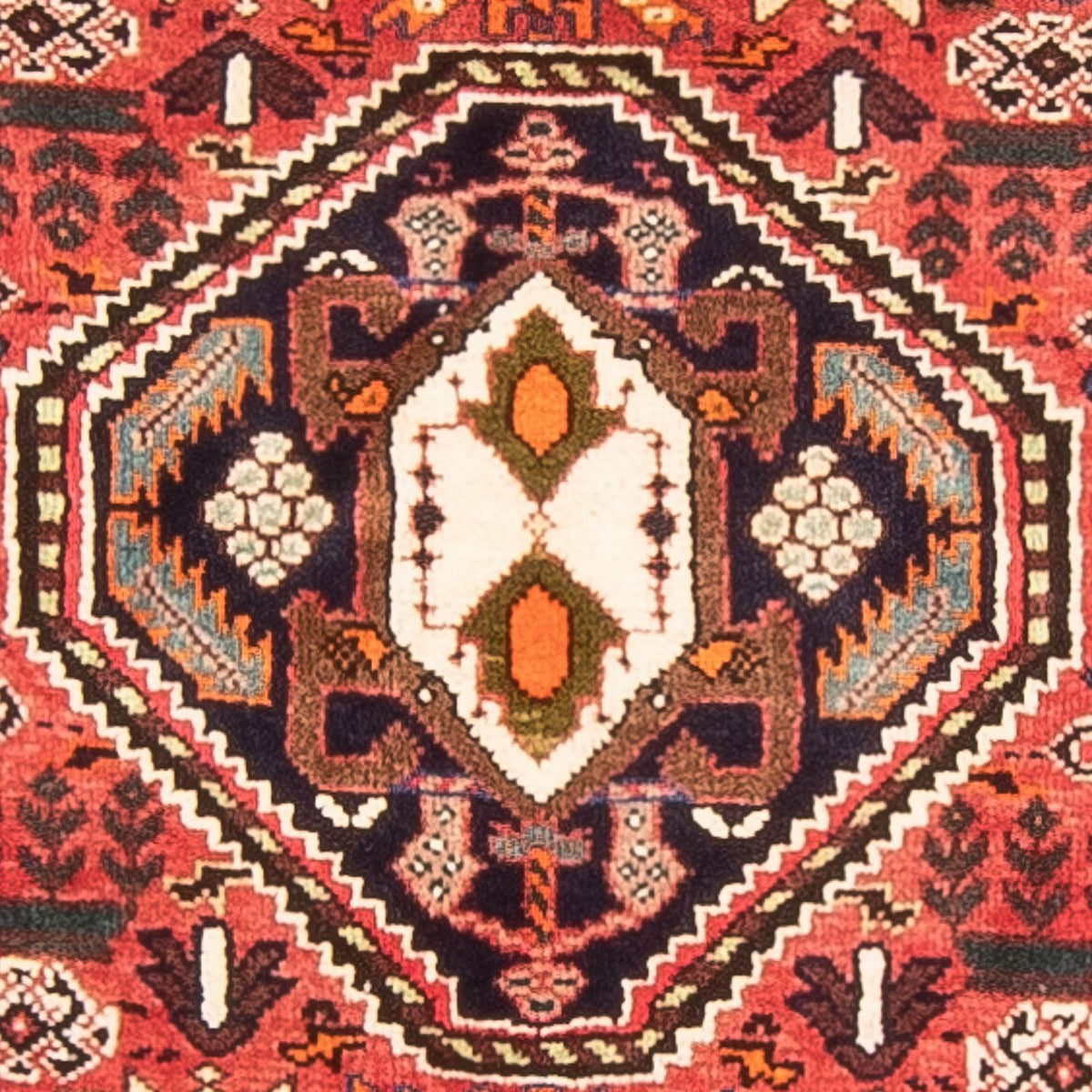 Tappeto corsia Tappeto Persero - Nomade - 198 x 85 cm - rosso