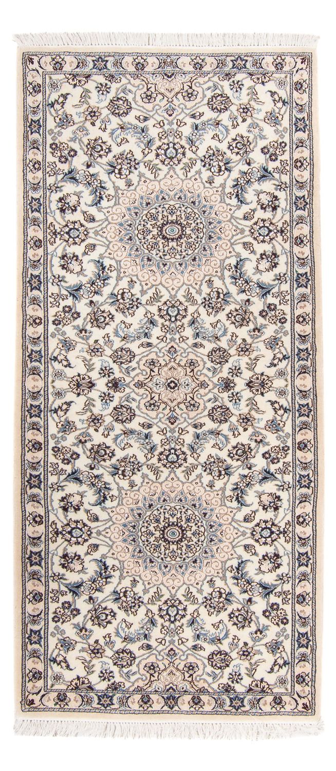 Tappeto corsia Tappeto Persero - Nain - Reale - 208 x 82 cm - beige