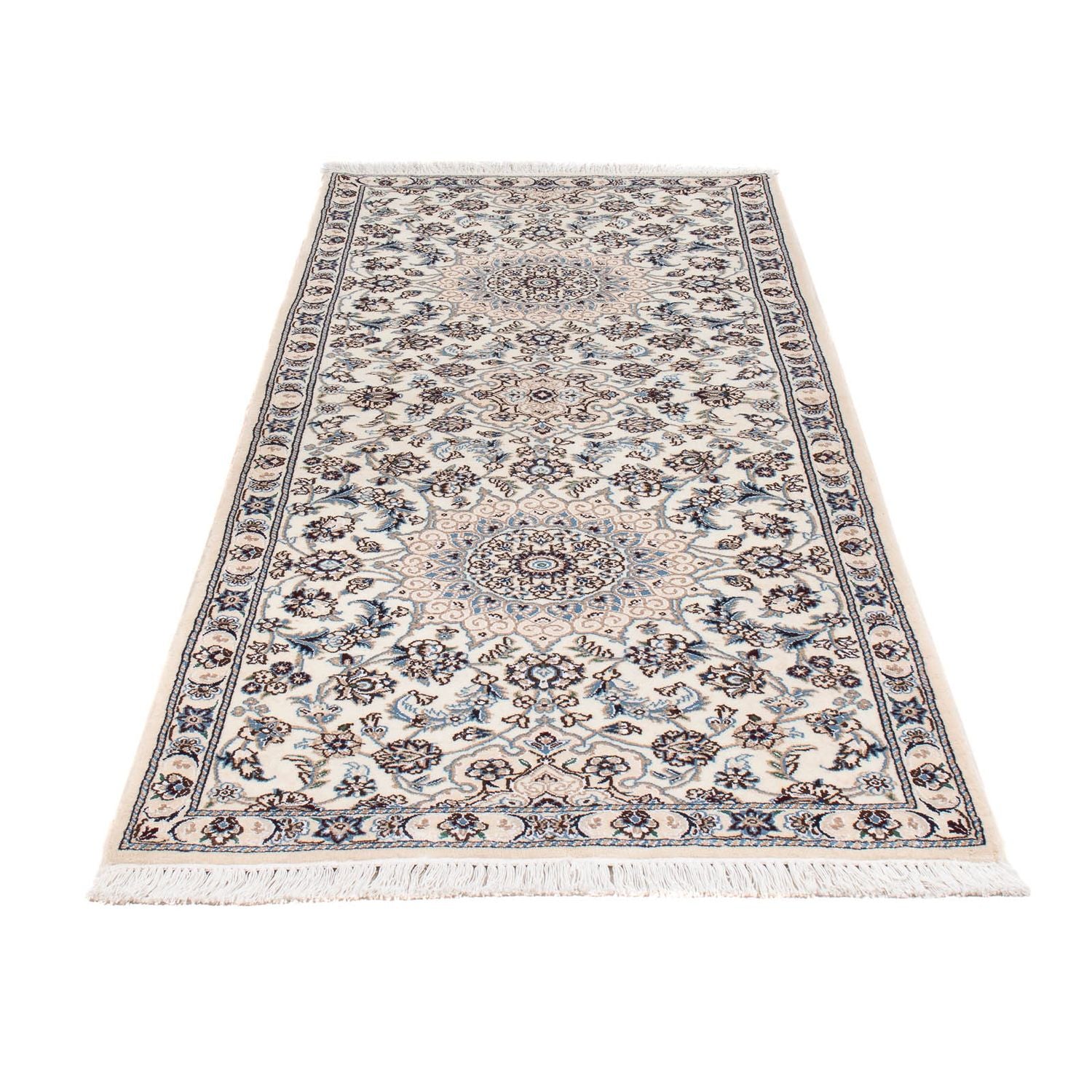 Tappeto corsia Tappeto Persero - Nain - Reale - 208 x 82 cm - beige