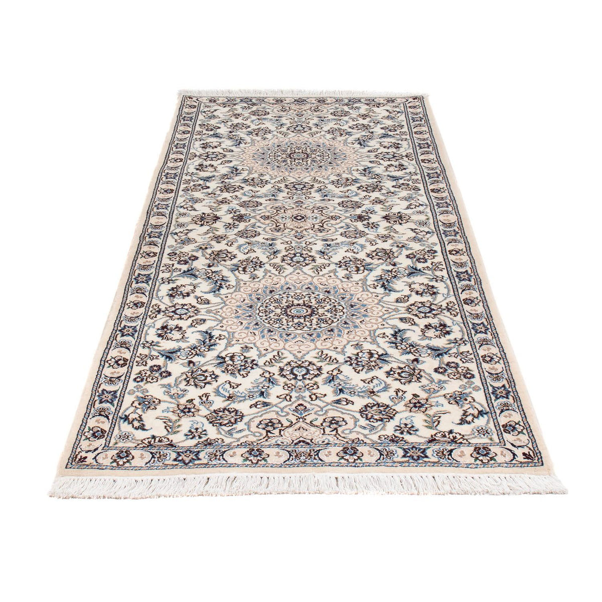 Tappeto corsia Tappeto Persero - Nain - Reale - 208 x 82 cm - beige