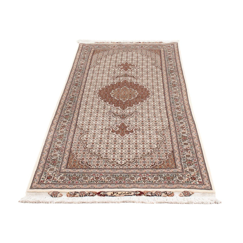 Tappeto corsia Tappeto Persero - Tabriz - Reale - 212 x 82 cm - beige