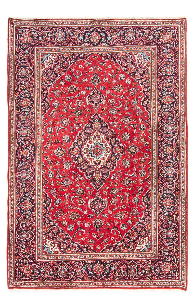 Tappeto Persero - Keshan - 304 x 202 cm - rosso
