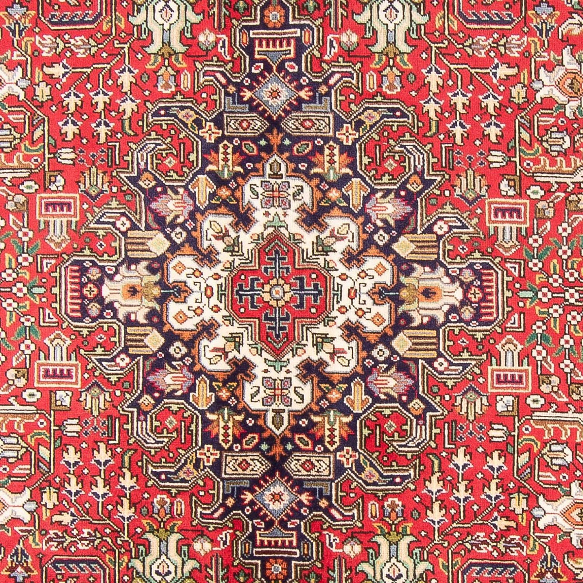 Tappeto Persero - Tabriz - 302 x 200 cm - rosso