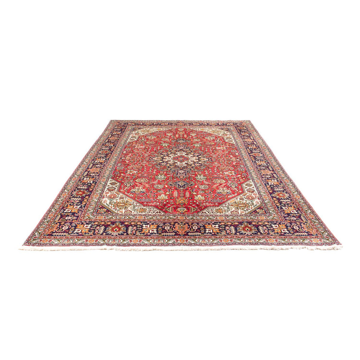 Tappeto Persero - Tabriz - 302 x 200 cm - rosso