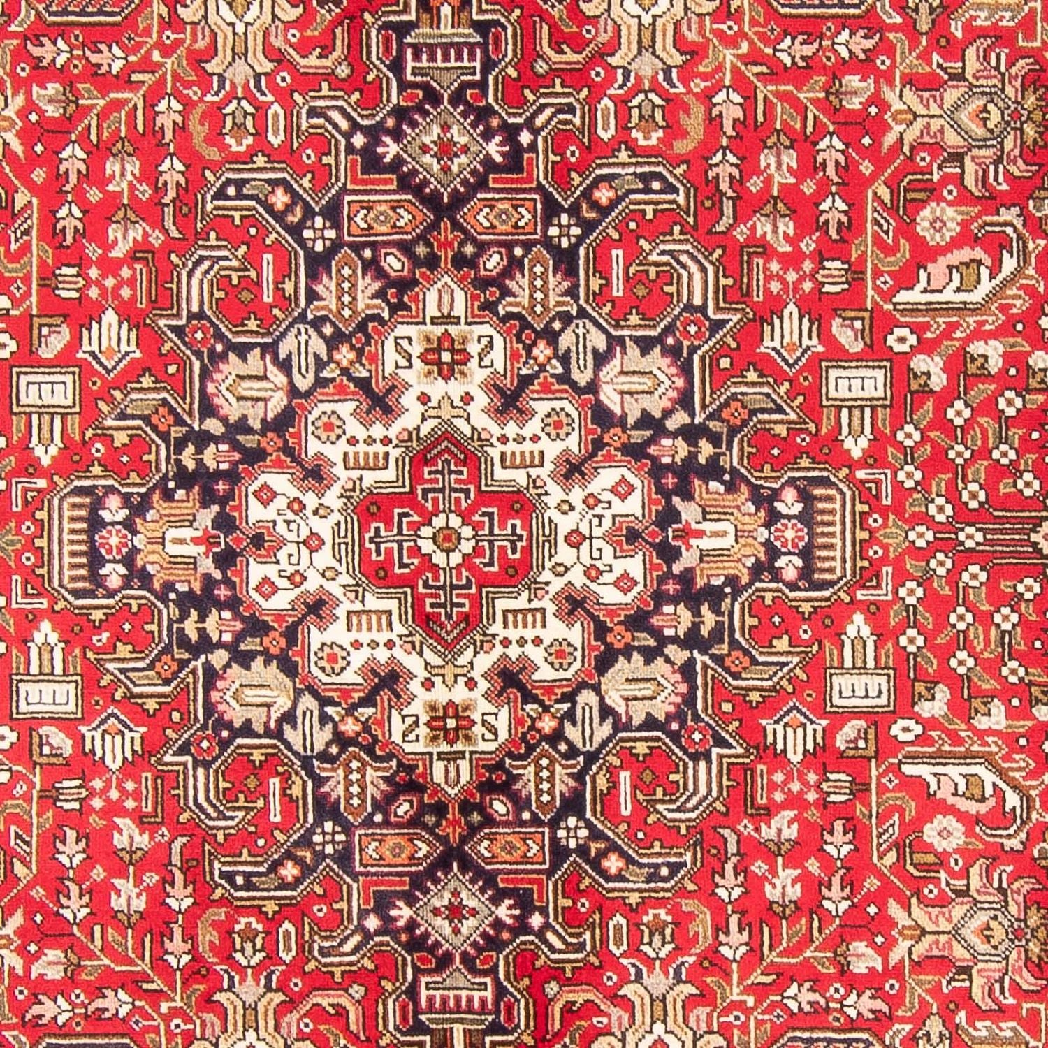 Tappeto Persero - Tabriz - 300 x 195 cm - rosso