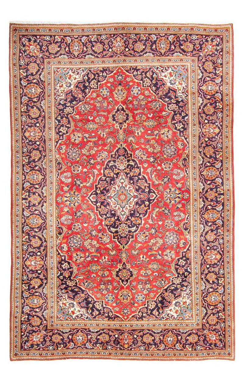 Tappeto Persero - Keshan - 306 x 202 cm - rosso