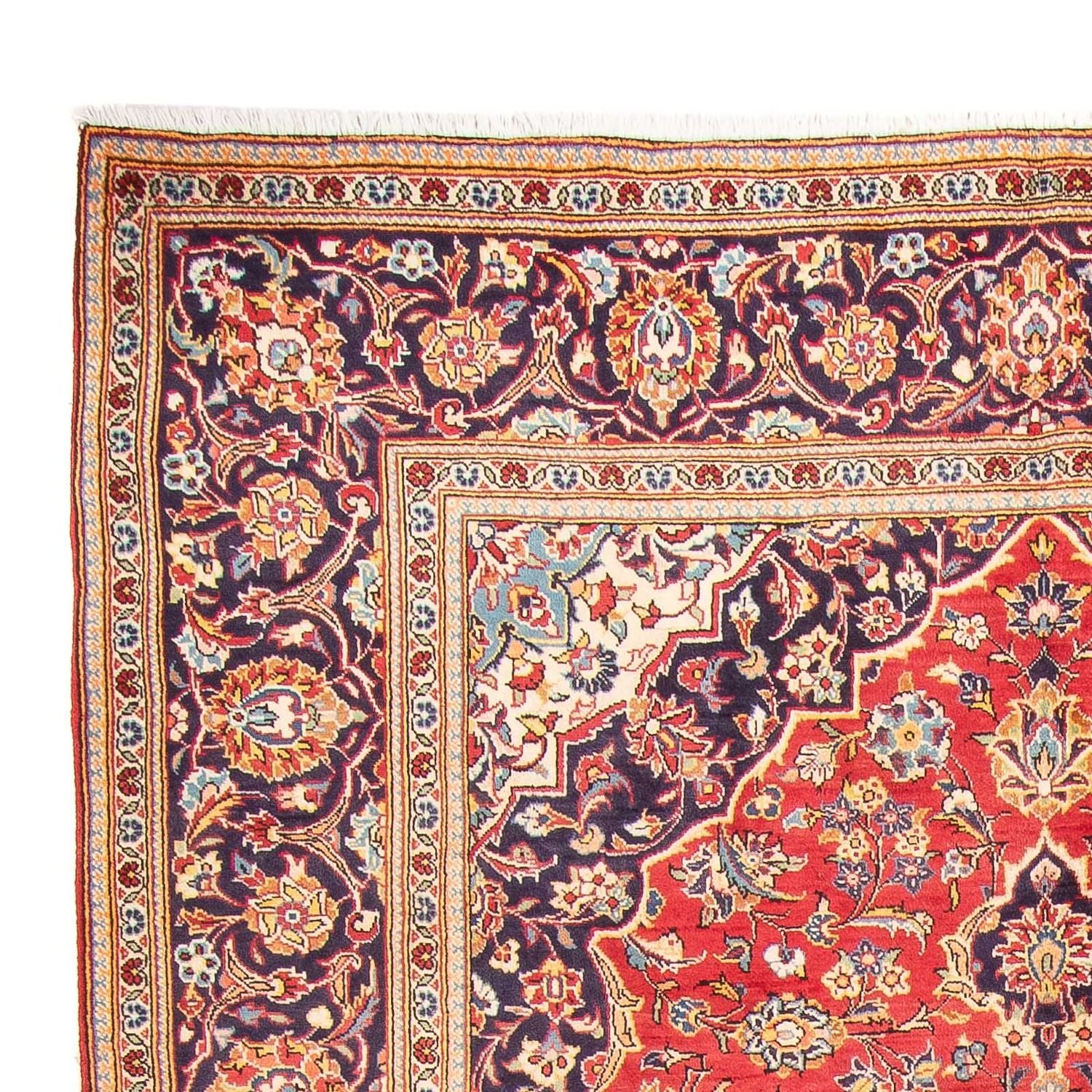 Tappeto Persero - Keshan - 306 x 202 cm - rosso