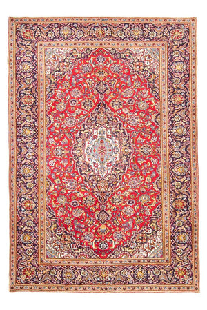 Tappeto Persero - Keshan - 290 x 195 cm - rosso