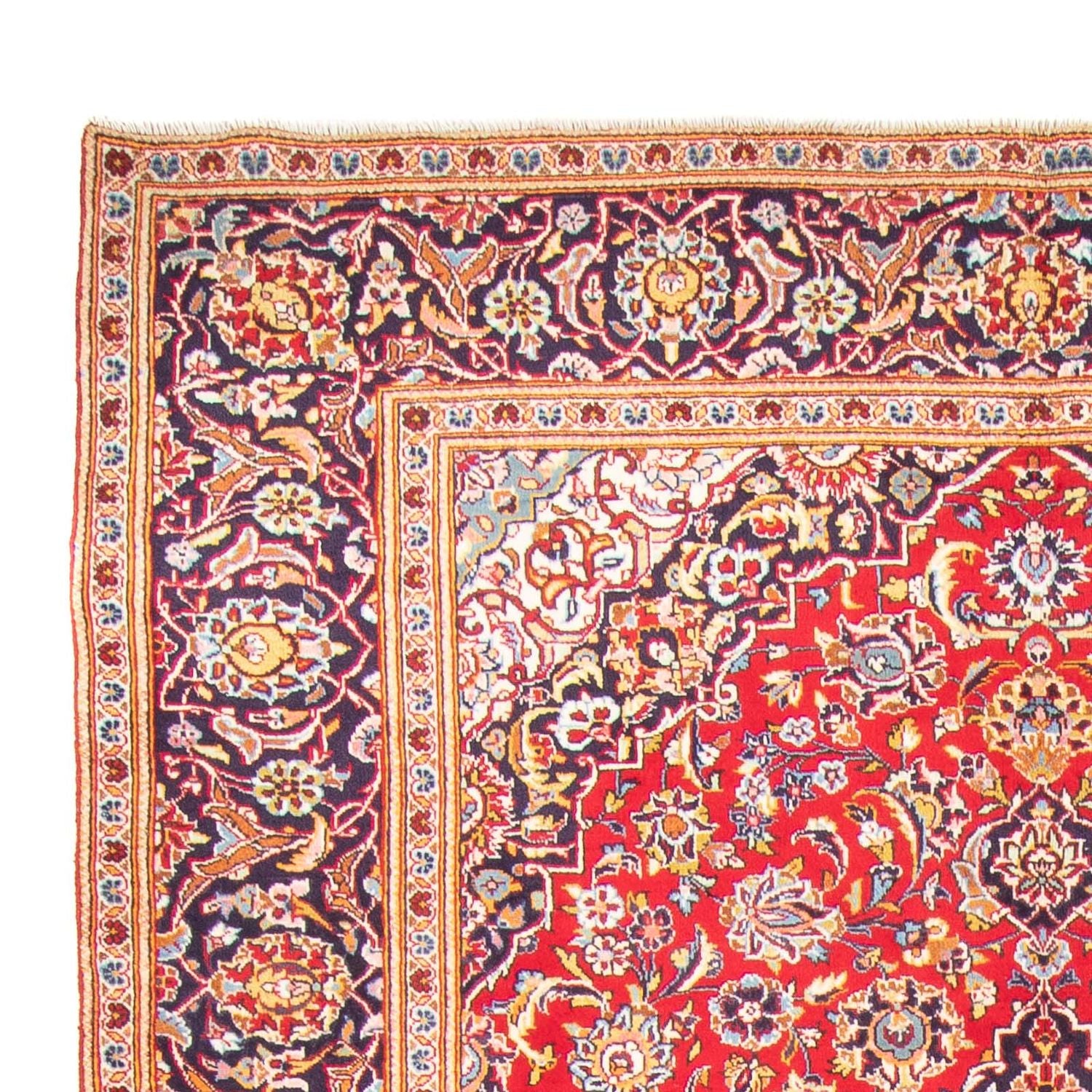 Tappeto Persero - Keshan - 290 x 195 cm - rosso