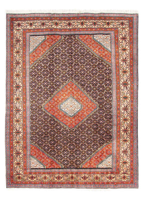 Tappeto Persero - Tabriz - 276 x 208 cm - blu scuro