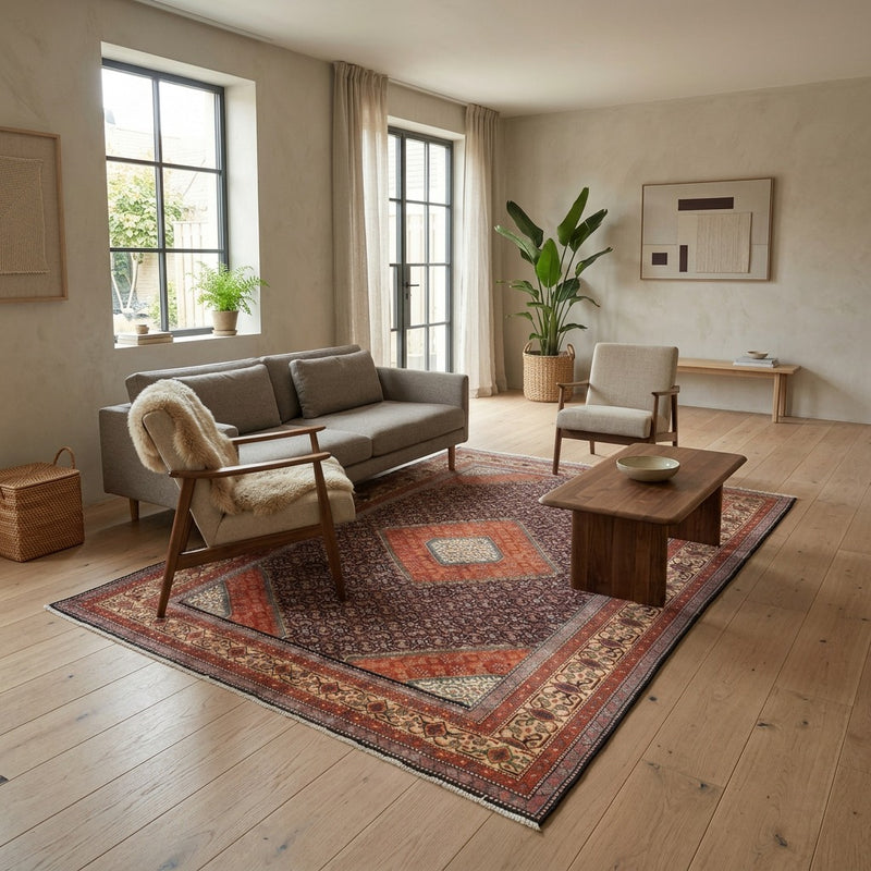 Tabriz Tappeto 208x276cm - Tappeto persiano
