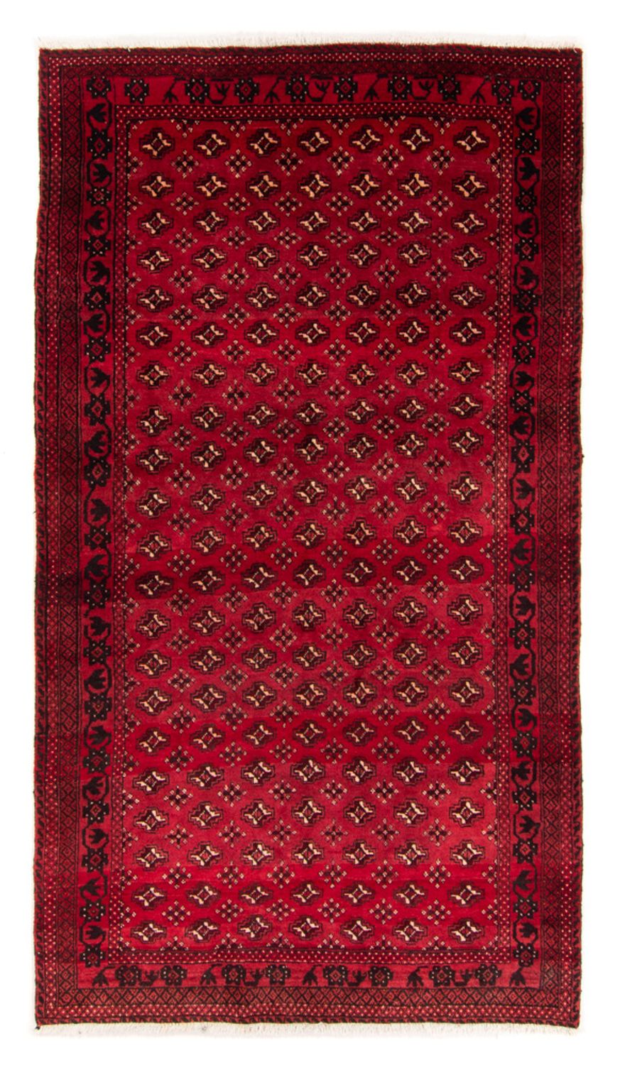 Tappeto Turkaman - 239 x 130 cm - rosso