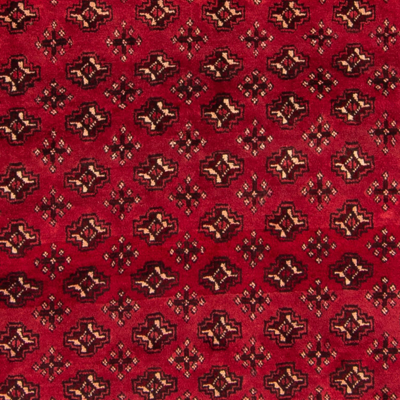 Tappeto Turkaman - 239 x 130 cm - rosso