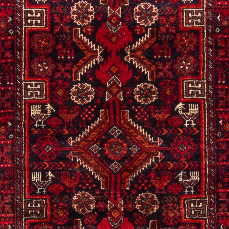 Tappeto corsia Tappeto Belutsch - 182 x 96 cm - rosso
