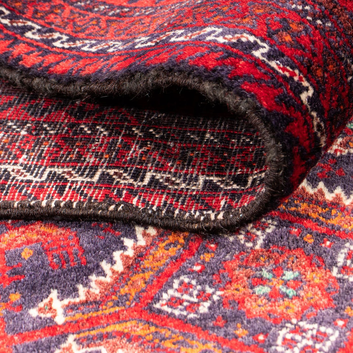 Tappeto corsia Tappeto Belutsch - 182 x 96 cm - rosso