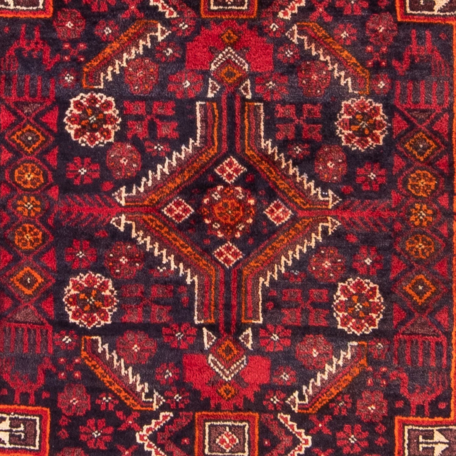 Tappeto corsia Tappeto Belutsch - 202 x 110 cm - rosso