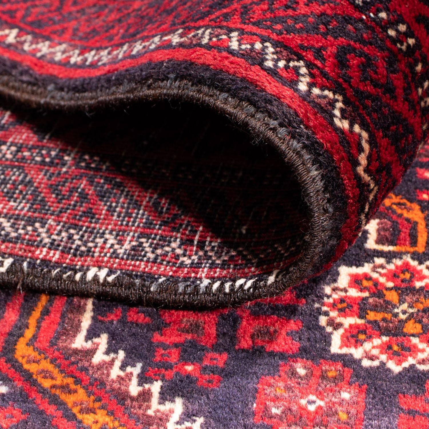 Tappeto corsia Tappeto Belutsch - 202 x 110 cm - rosso
