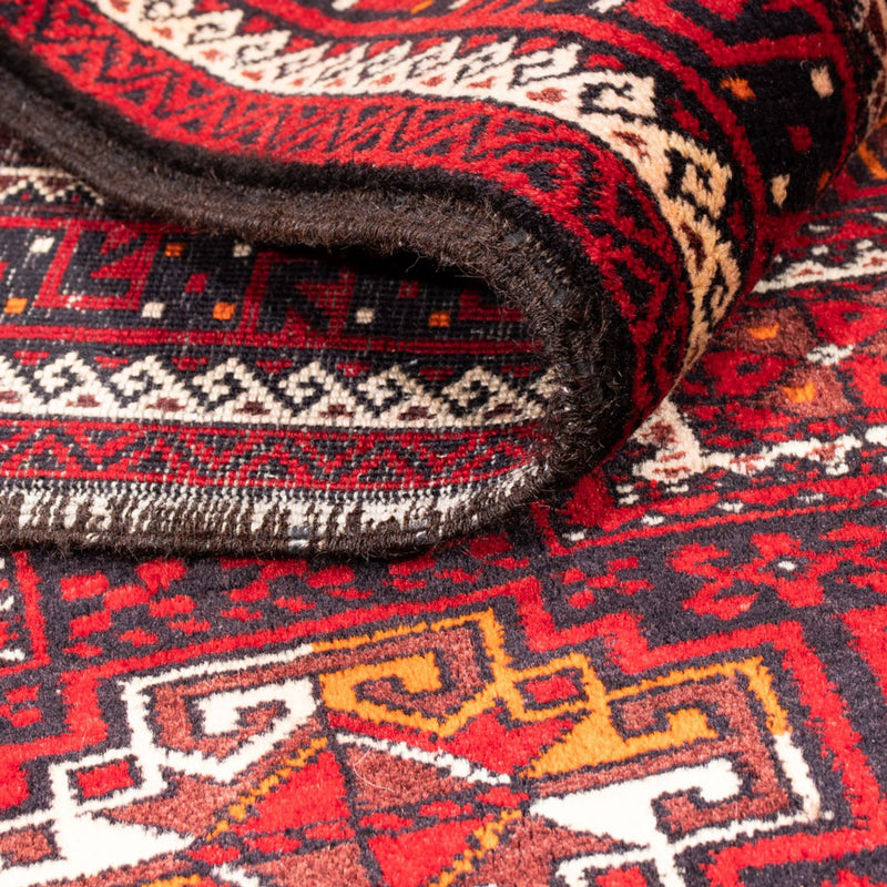 Tappeto corsia Tappeto Belutsch - 190 x 90 cm - rosso