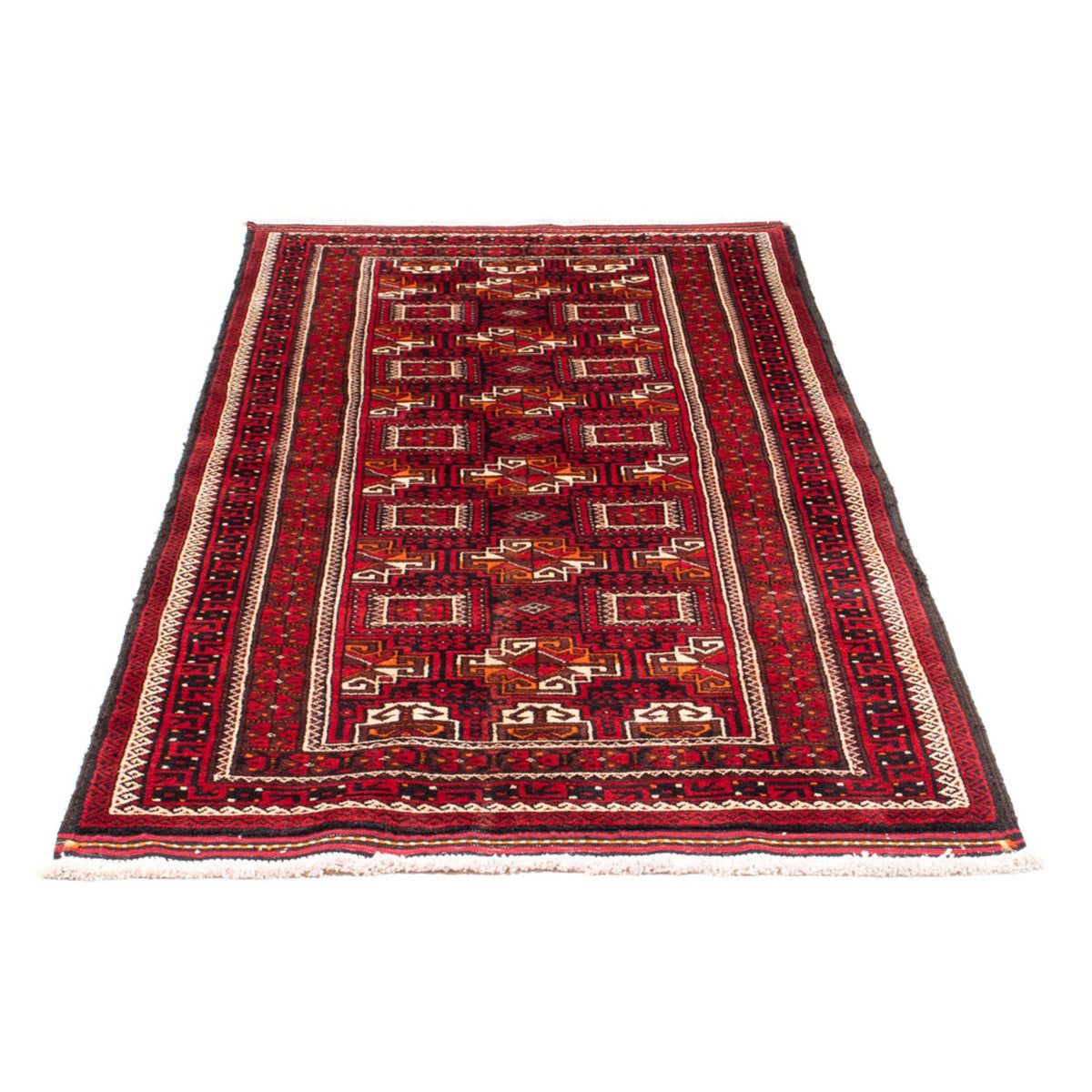 Tappeto corsia Tappeto Belutsch - 190 x 90 cm - rosso