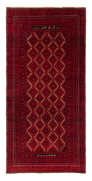 Tappeto corsia Tappeto Belutsch - 198 x 92 cm - rosso