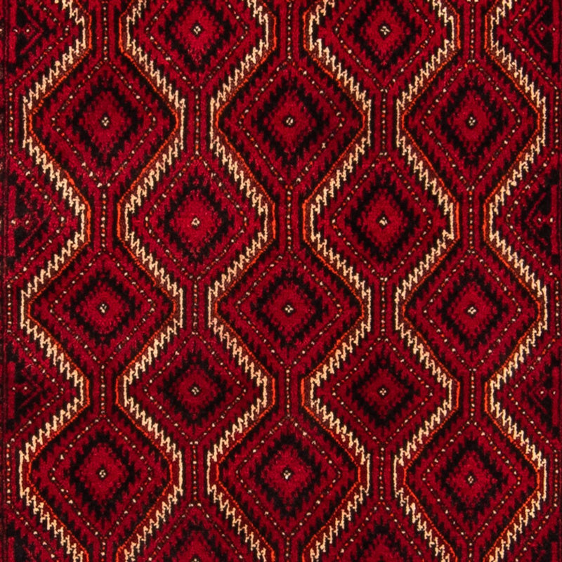 Tappeto corsia Tappeto Belutsch - 198 x 92 cm - rosso