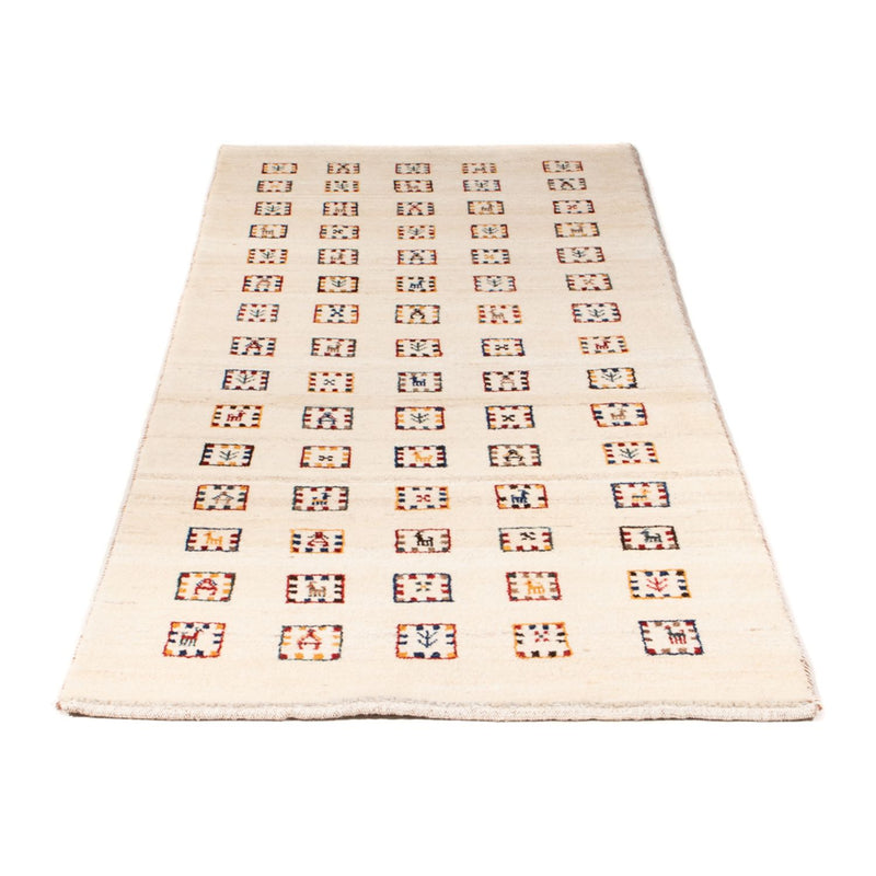 Tappeto corsia Tappeto Gabbeh - Loribaft Persero - 200 x 82 cm - beige