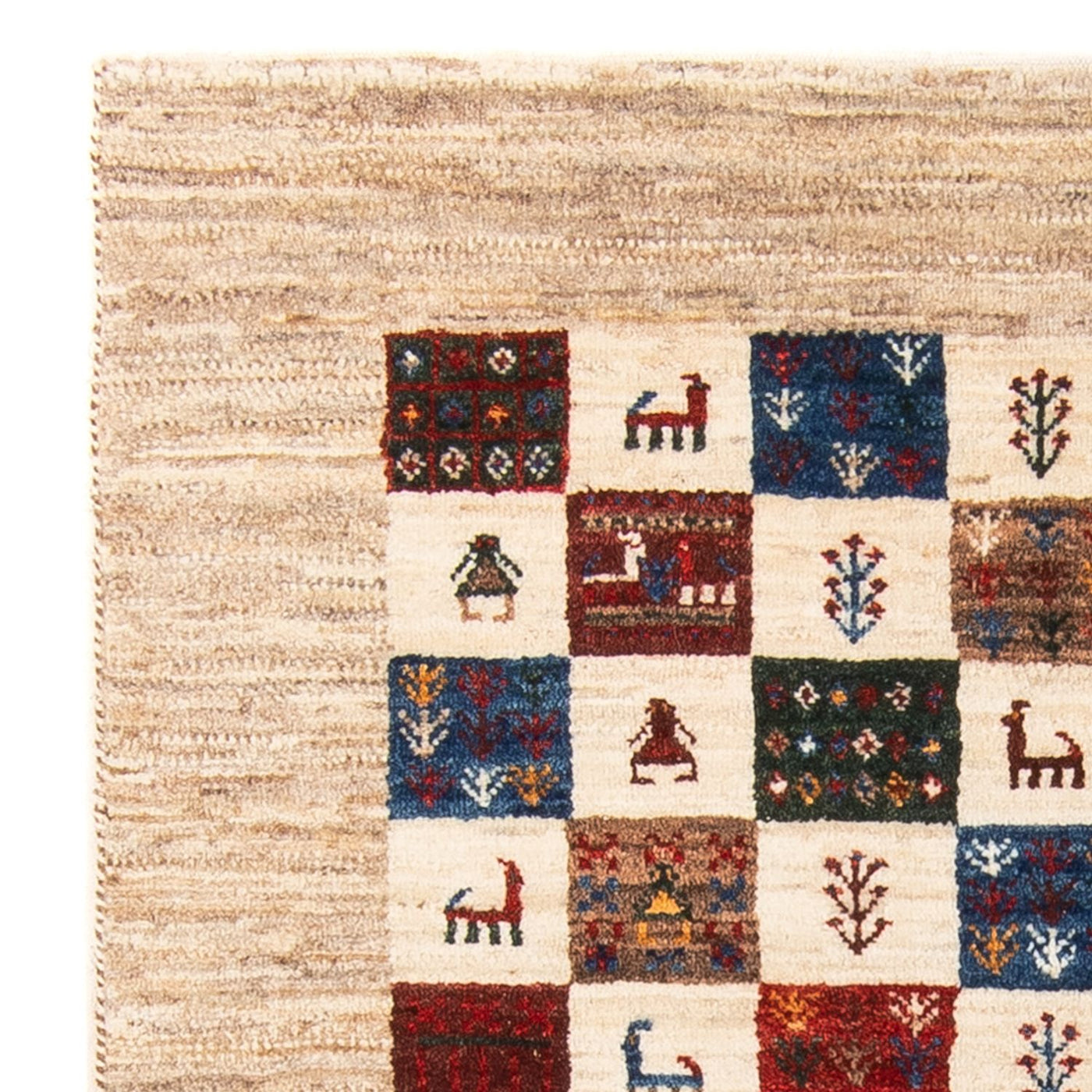 Loribaft Tappeto 129x81cm - Perserteppich Wollteppich